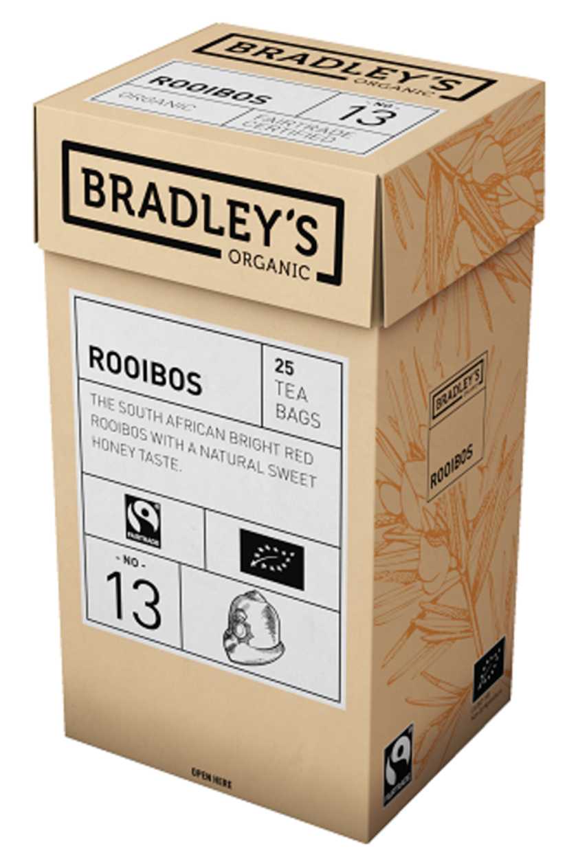 Red Tea Bradley's Organic Rooibos 1.5 g* 25 pcs./p kg.