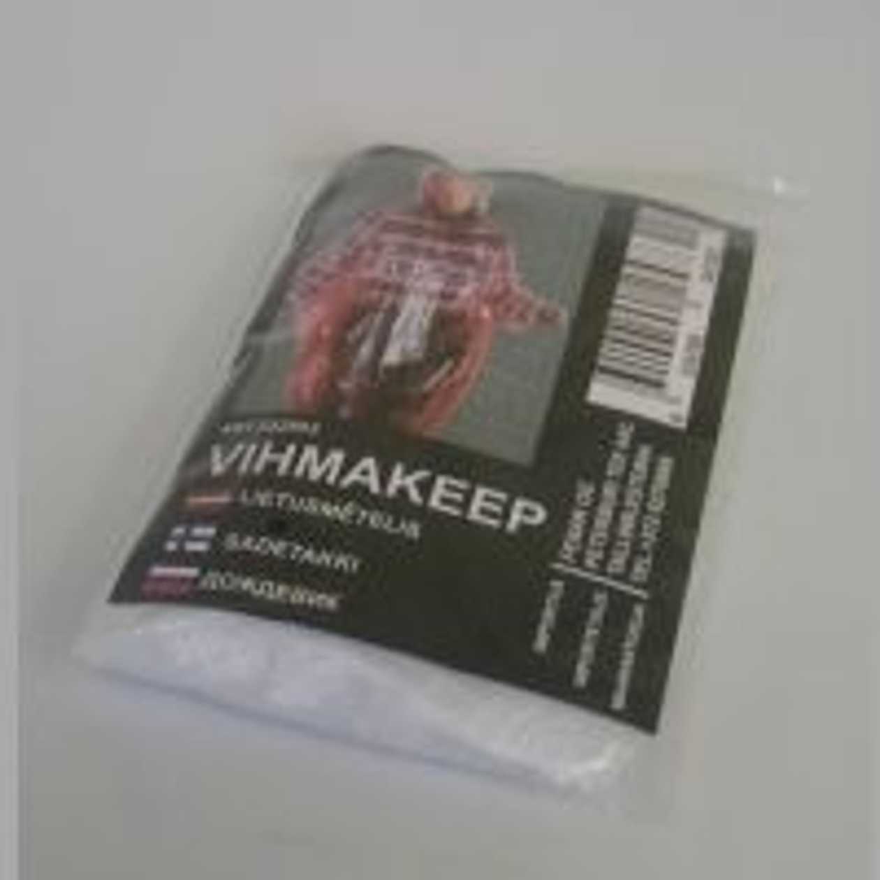 Raincoat Transparent, with Sleeves, Snaps, Hood, Medium Thickness (0.036 mm)