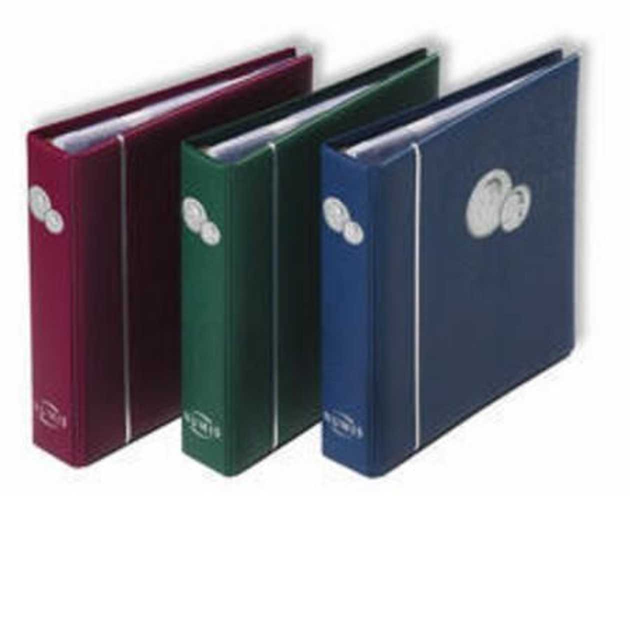 Coin Album Numis + 5 Pages, 21,5X23 cm, Bordoo, Lighthouse