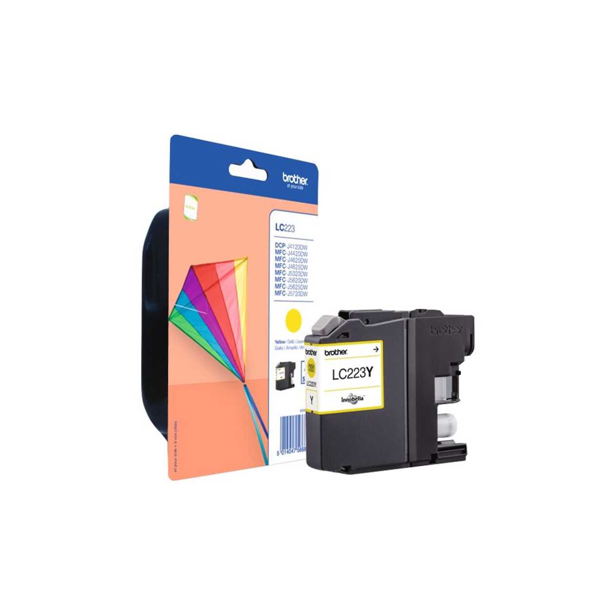 Ink Brother Lc223y Yellow, 550 Sheets