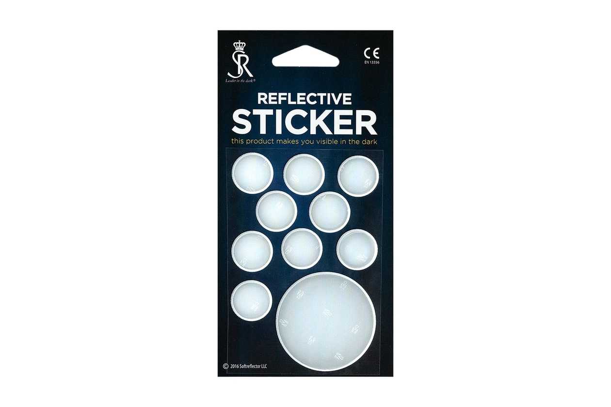 Reflector Sticky Dots White