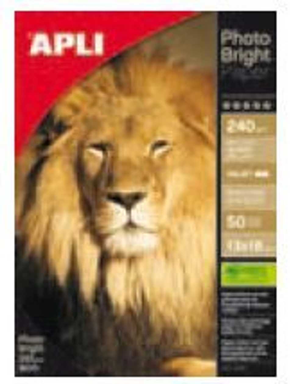 Photo Paper Apli 10x15 cm Photo Bright 240 g, 150 Sheets Per Pack