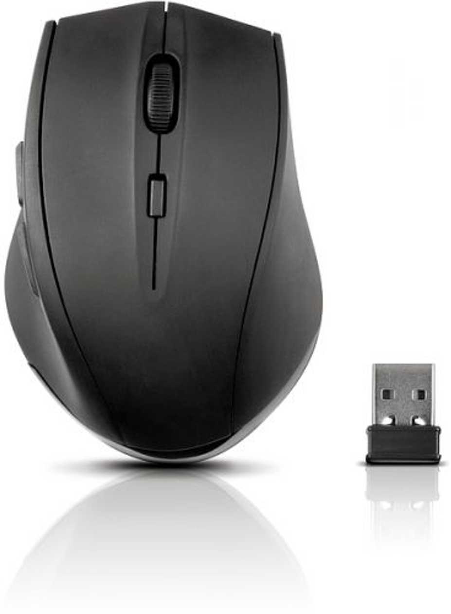 Mouse Speedlink Sl 6343-rr Black Calado Black 5-button Wireless 2.4 ghz Nano USB Receiver
