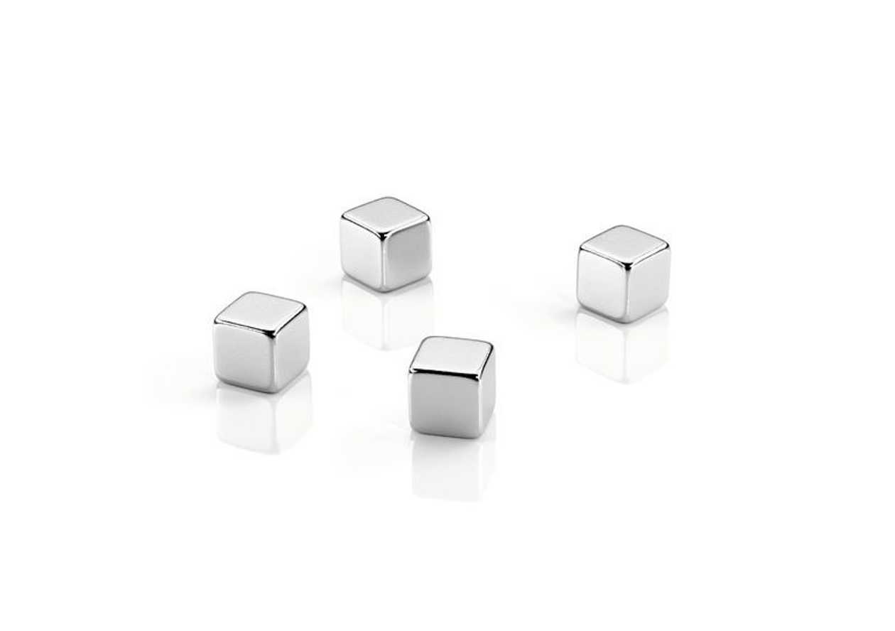 Blackboard Magnet Megadym Cube, 10x10x10 mm, 50n, 4 pcs./kmpl, Dahle
