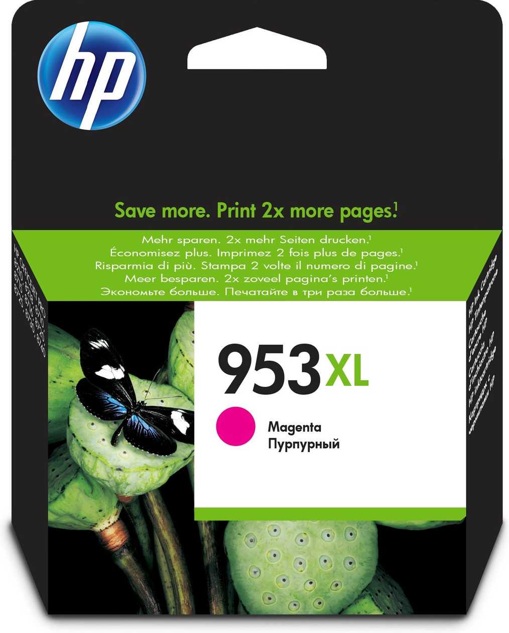 Tint Hp F6u17ae Hp 953xl 20 Ml Magenta 1600 Pg Oj Pro 7720,7730,7740 8210,8218 8710,8715,8718,8719,8720,8725,8730,8740,8745