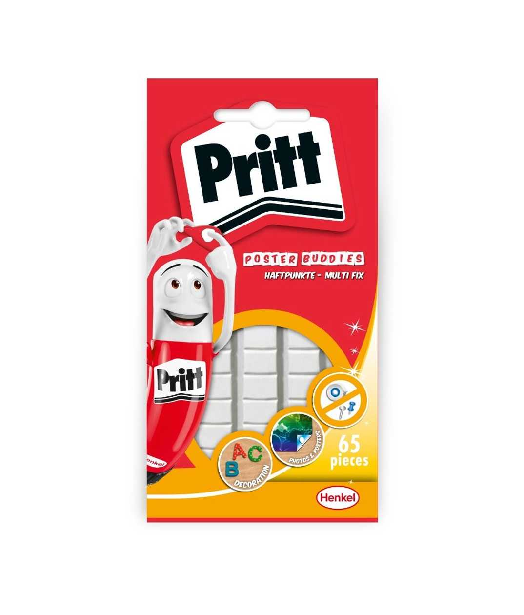 Adhesive Pritt Multifix, Pads 65 pcs. (35 g)