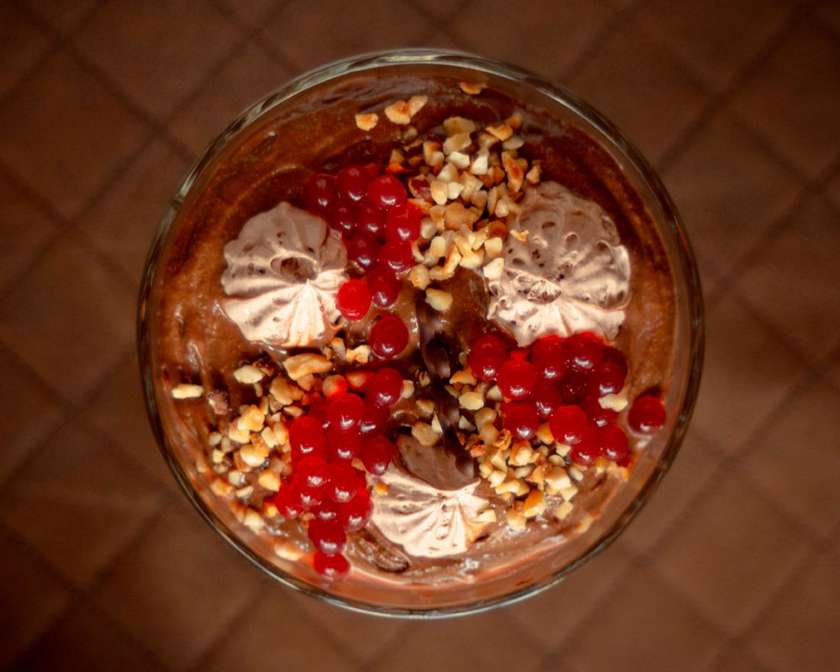 Chocolate Mousse, hazelnut and salt