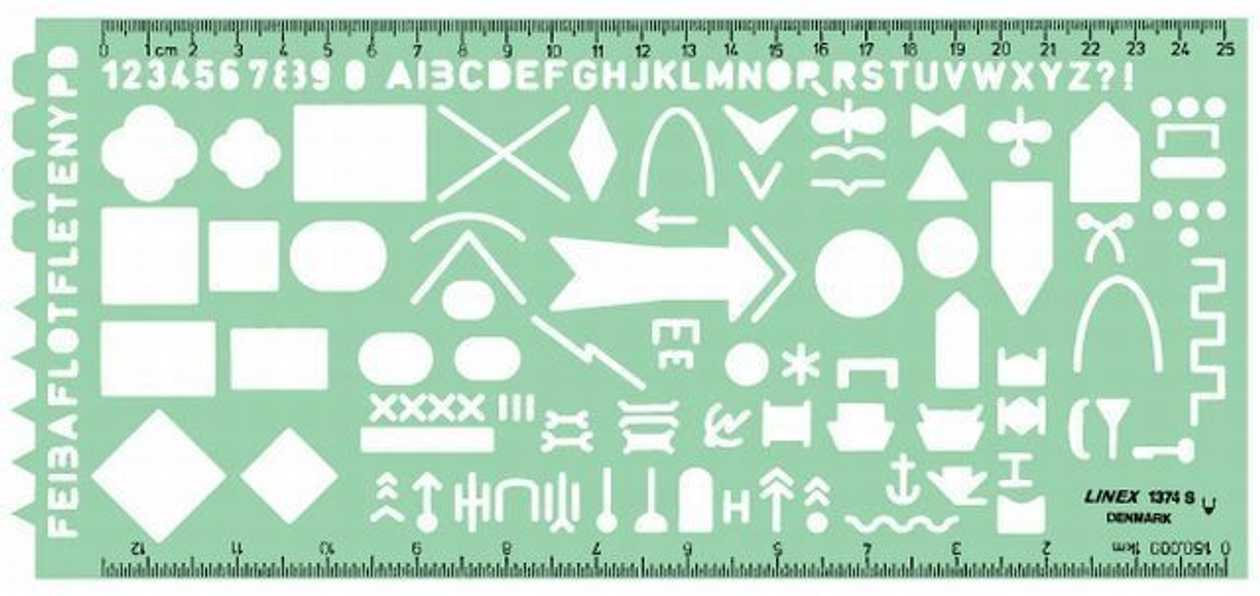 Shabloon Ruler Lnx1374 Nato