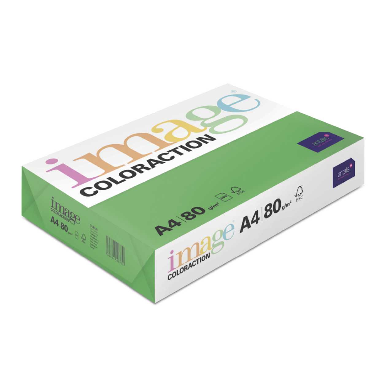 Copy Paper A4 80 g green (dublin/deep green) No. 68 In A Pack of 500 Sheets