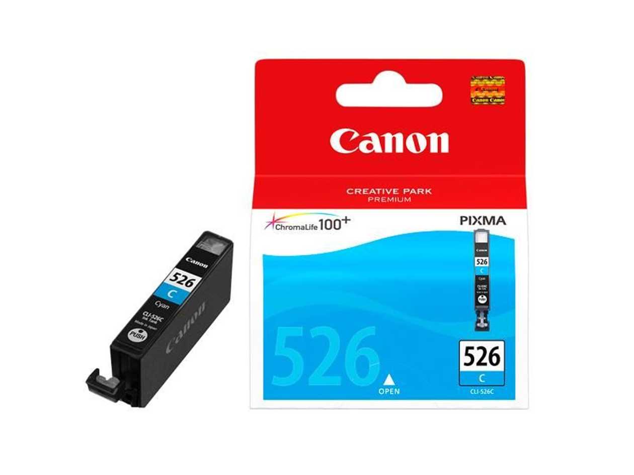 Ink Canon Cli-526c Ink Cartridge Cyan Pixma Ip4850/ip4950 Ix6550 Mg5150/mg5250/mg5350 Mg6150/mg6250 Mg8150/mg8250  mx715/ mx885/ mx895