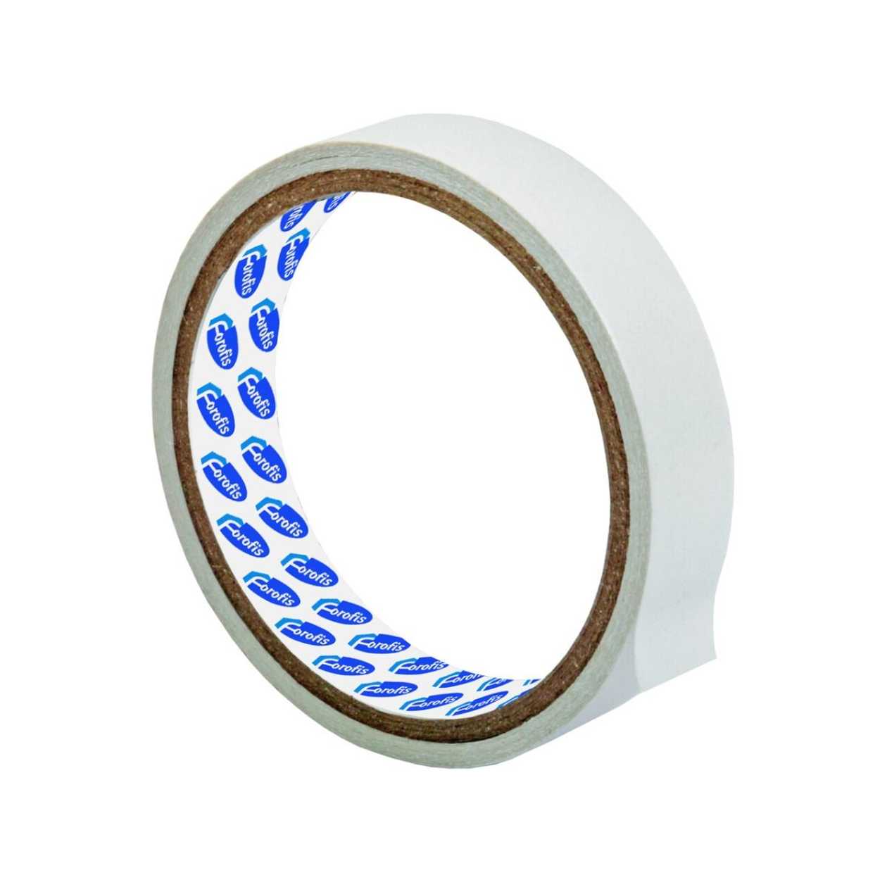 Adhesive Tape Double-sided Forofis 18 mmx6.3 m, 80 mic