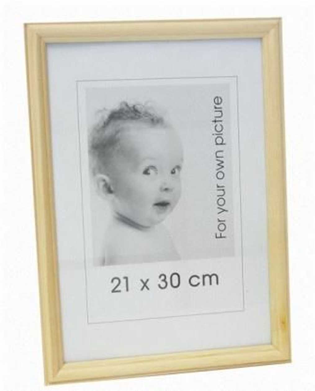 Picture Frame B3 21x30, Natural Wood A4