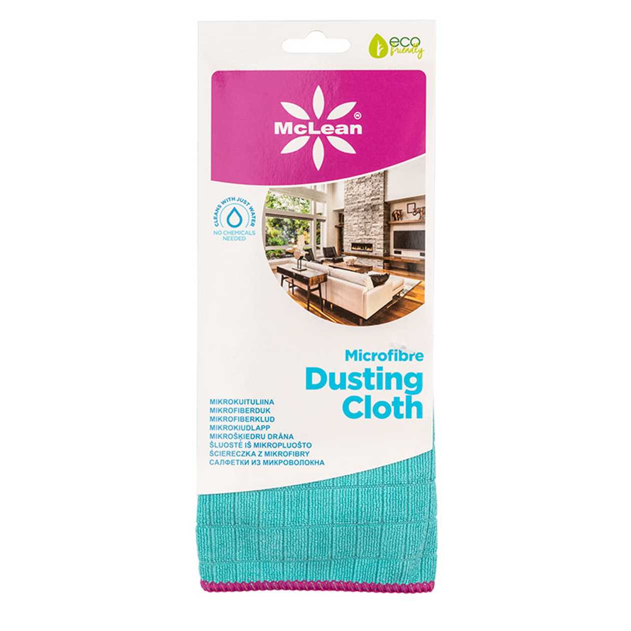 Microfibre Cloth Mclean Blue (Dust) 40X40 cm