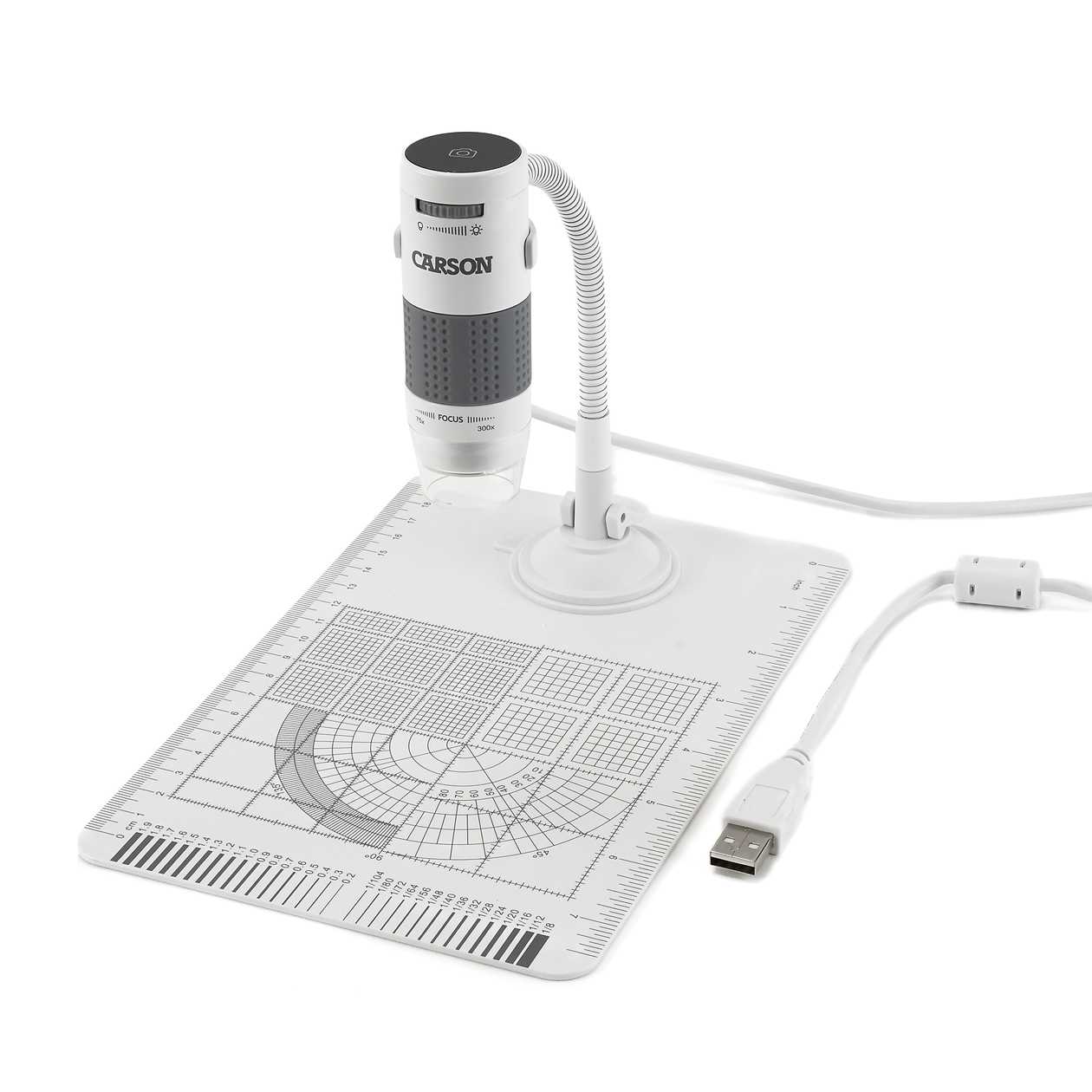 Carson Eflex Digital Microscope Usb, 75x/300x