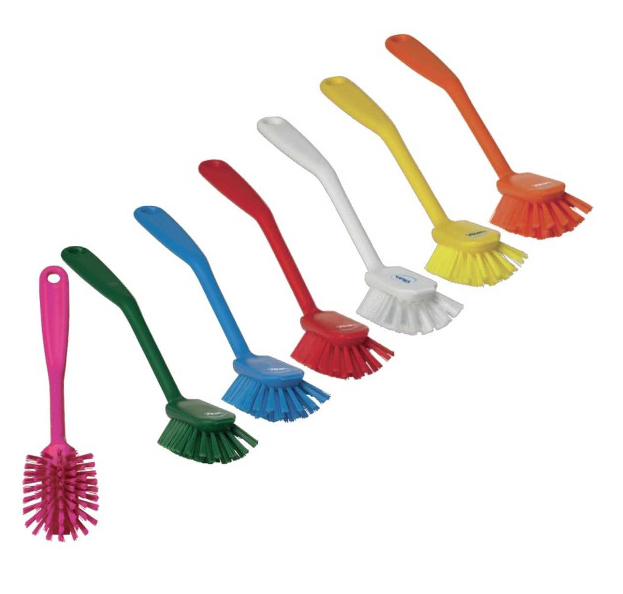 Dishwashing Brush Vikan, Wide And Soft (variety of Colors)