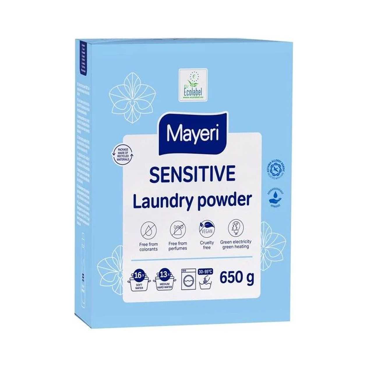 Washing Powder Mayeri Sensitive Universal, 650 g