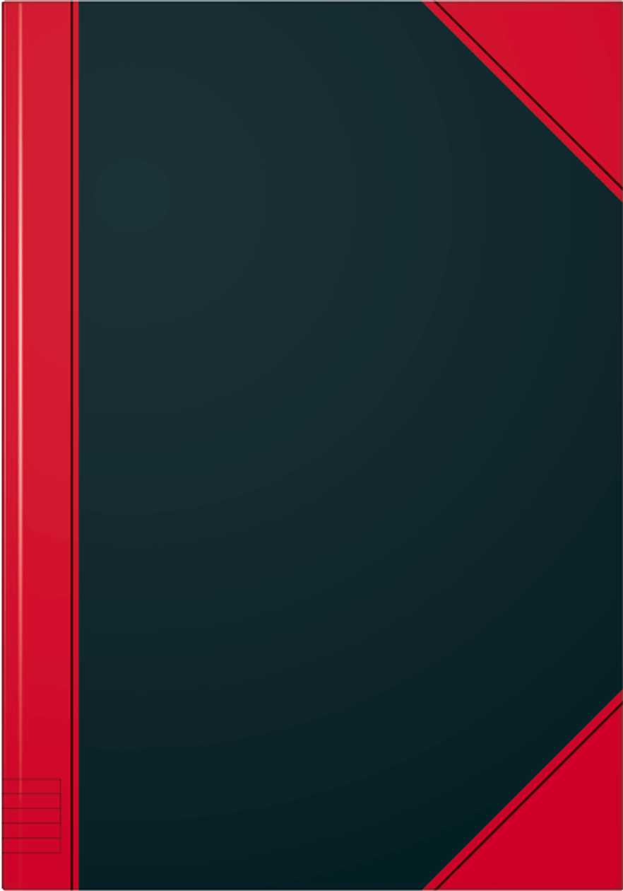office Book A4 Lined, 96 Pages, Hard Cover, China, Brunnen