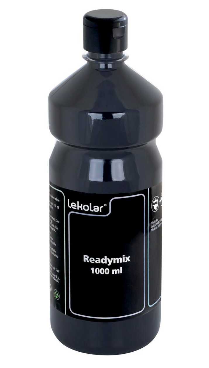 Gouache 1 l Black Readymix