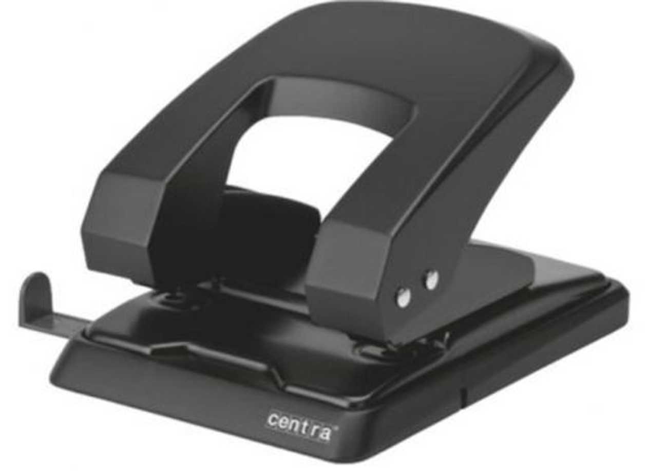 Hole Punch Centra Hp40, 40 Sheets, Black
