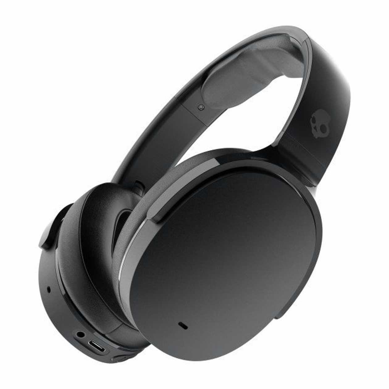 Headphones+Microphone Skullcandy Hesh Anc Trueblack/Black Wireless Bluetooth5.0 40 mm Over-Ear USB-C Aux Travel-Bag