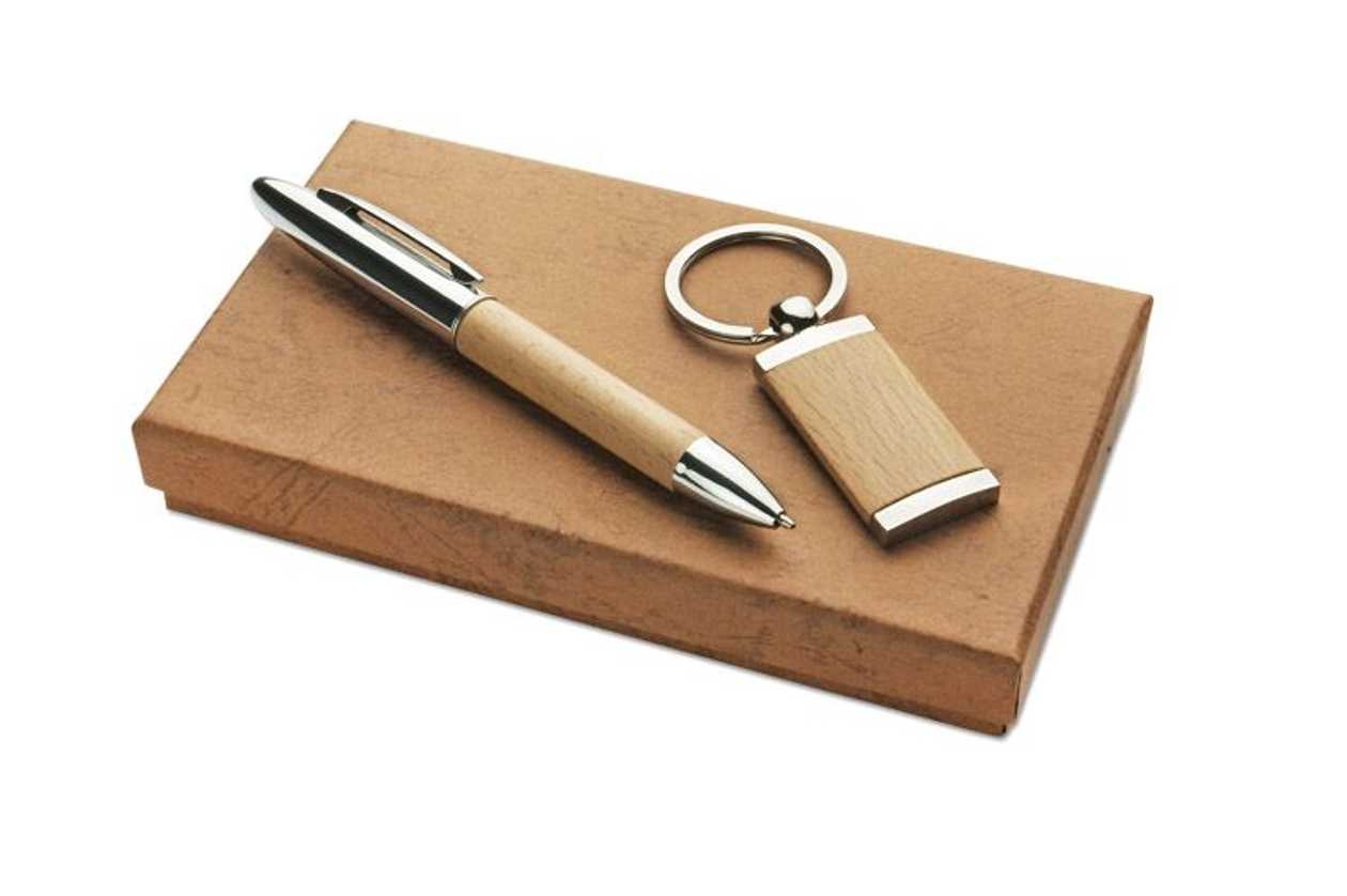 Fred gift Set, Ballpoint Pen + Pen Holder