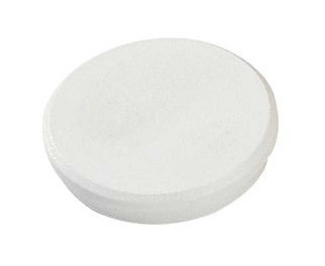 Whiteboard Magnet 32 mm White, Set of 4, Dahle