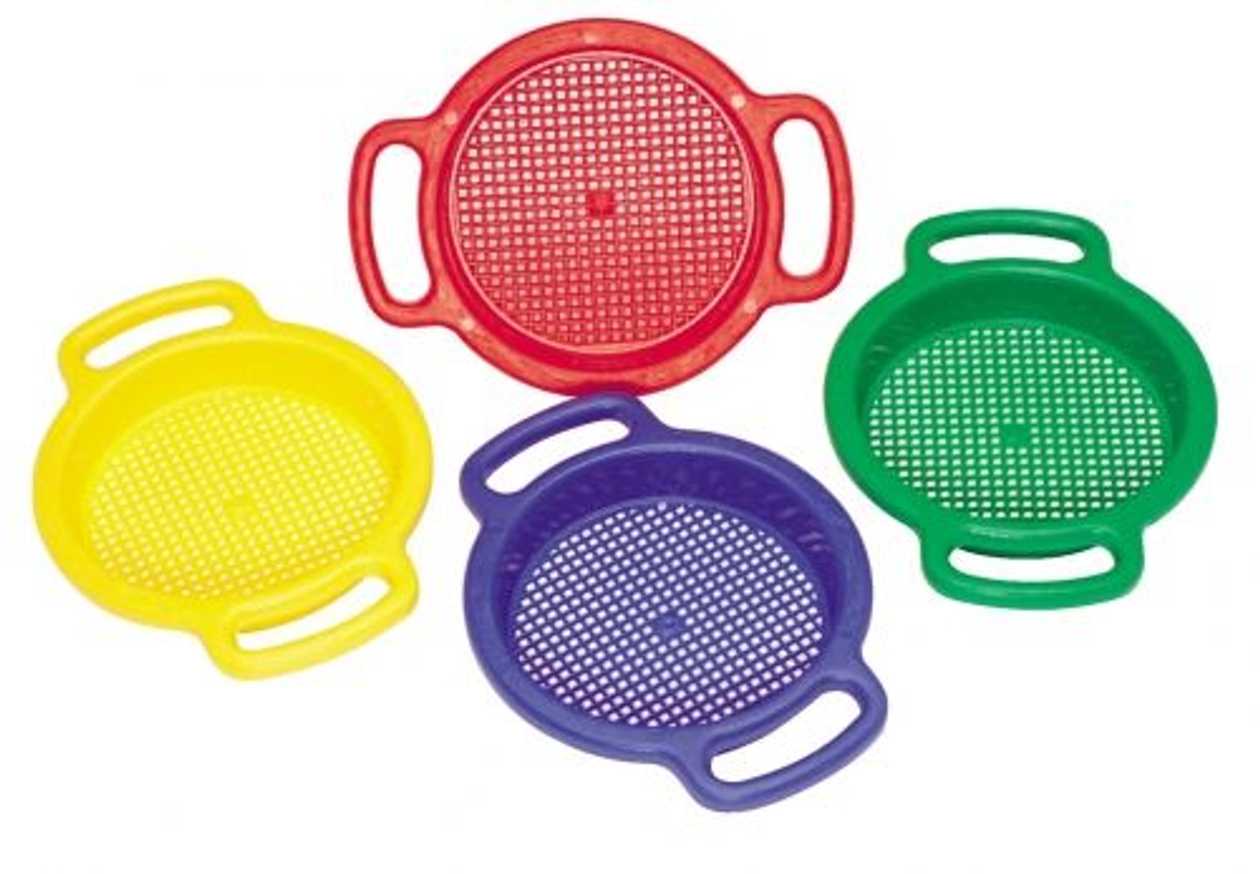 Sand Sieve, Large, D 18 cm, 6 pcs.