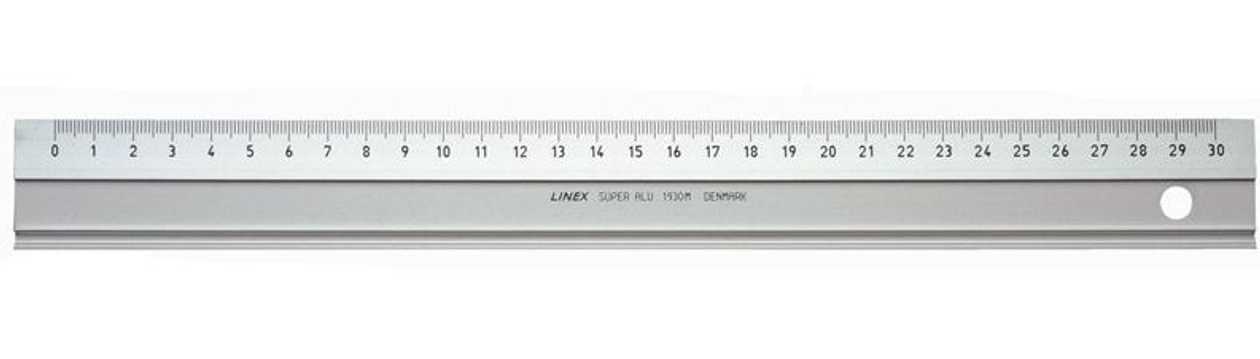 Ruler Aluminum Linex 1930 m, 30 cm