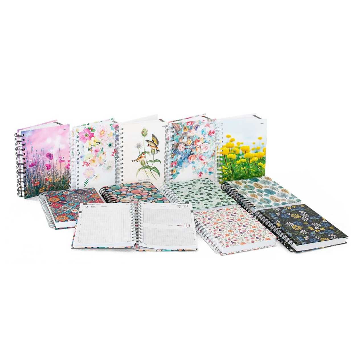 Day Planner Spiral 143X191 mm, Spiral Binding