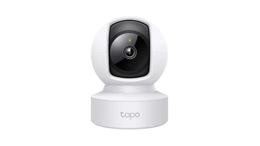 TP-Link Tapo Pan/Tilt Home Security Wi-Fi Camera 2K (3MP), Night Vision, Up to 512GB SD