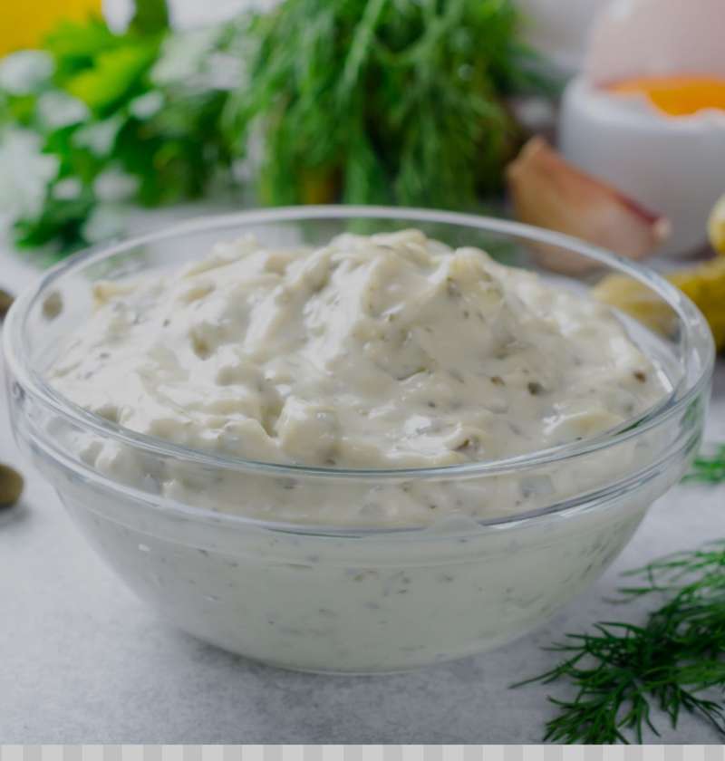 Homemade Garlic Mayonnaise Sauce
