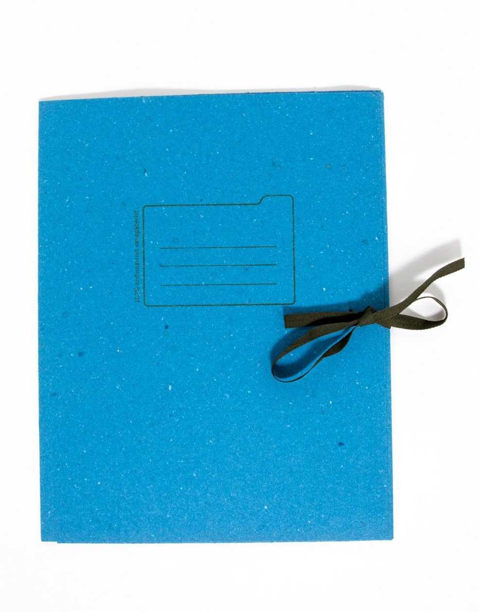 Cardboard Folder A4 Blue, 3 Flaps Räpina