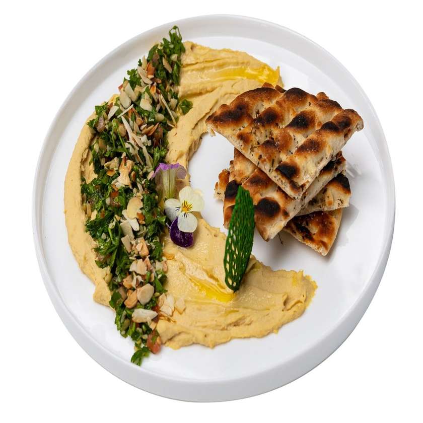 Hummus cu Tabouleh