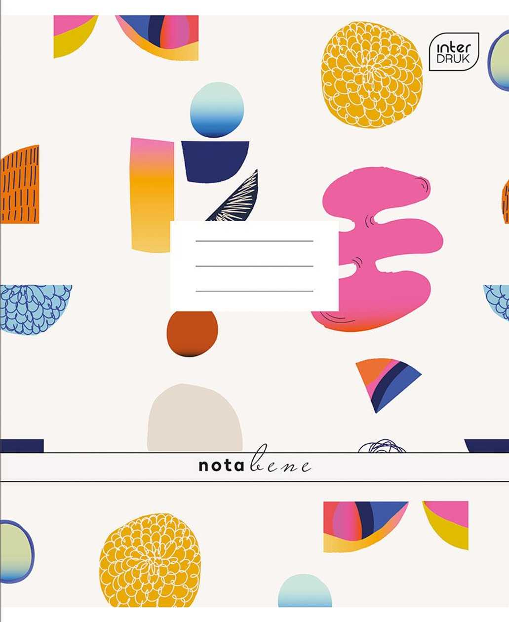 Folder 165X208 48 Sheets, Line, Terrazzo Assort Interdruk