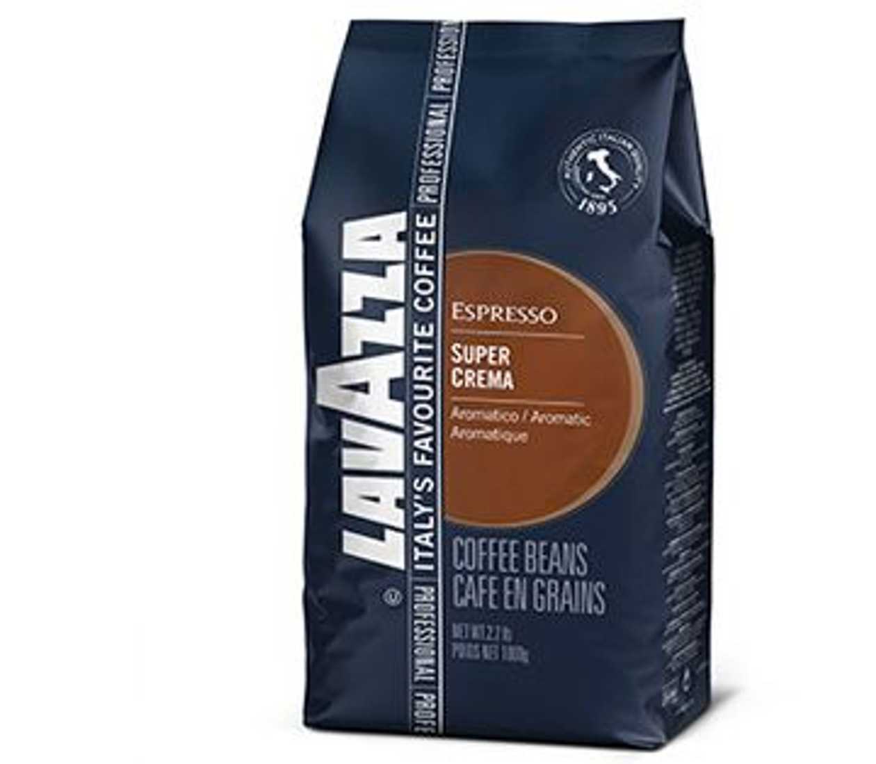 Coffee Beans Lavazza Super Crema Espresso 1 kg