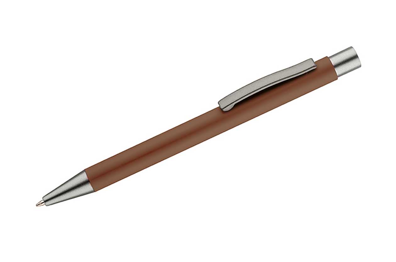 Ballpoint Pen goma Brown, Blue Core