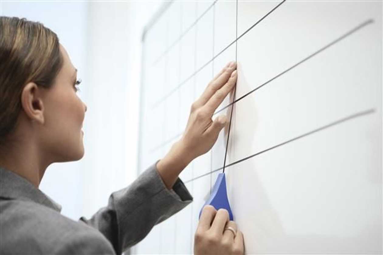 Tape For Drawing Whiteboard Nobo, 1.5 mm X10.0 m/ 1 Roll, Black