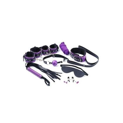 Fetish Kit BDSM 8-Piece Two-Tone Accessory Set