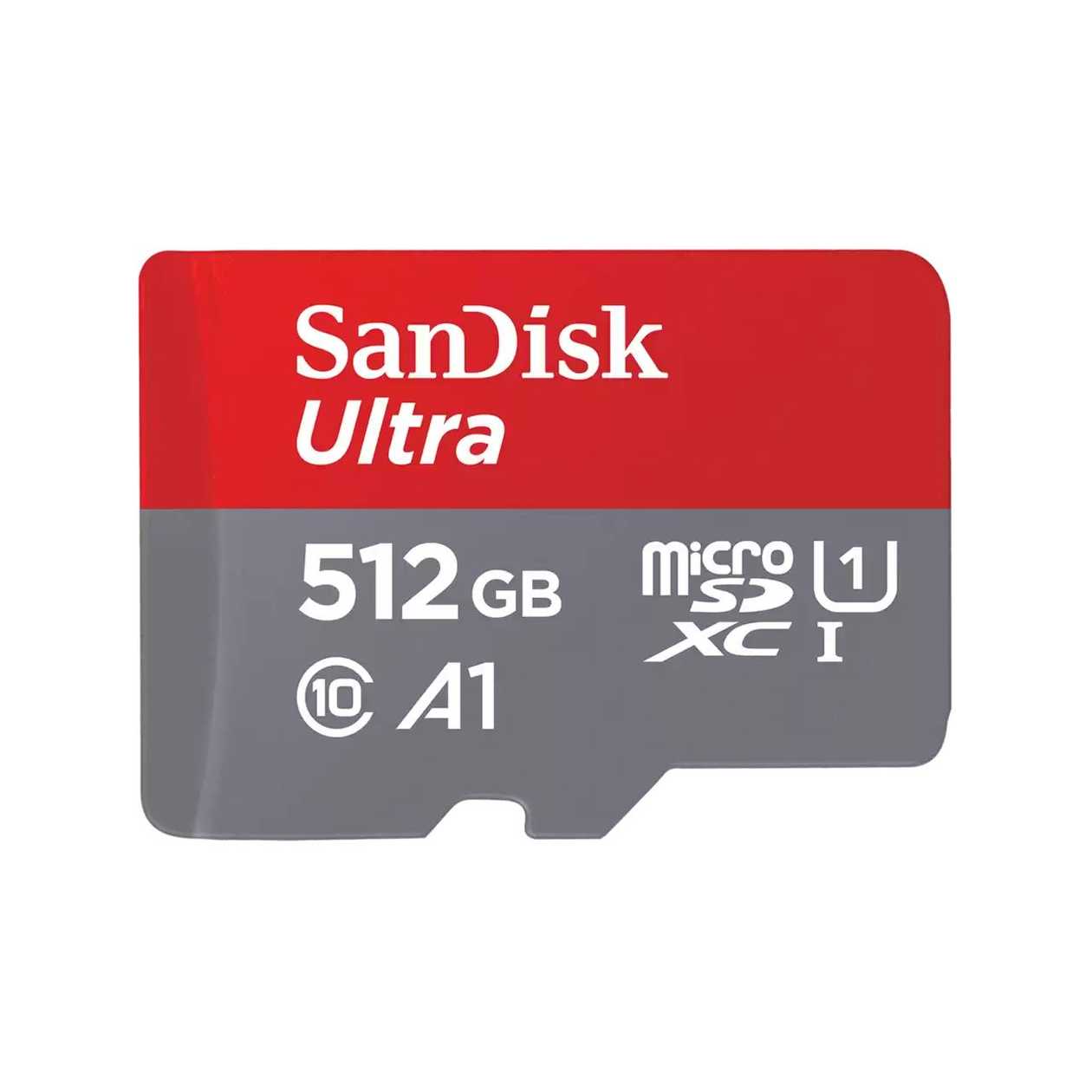 Memory Card Sandisk Ultra Microsdxc 512 gb + Sd Adapter 150Mb/S A1 Class 10 Uhs-I