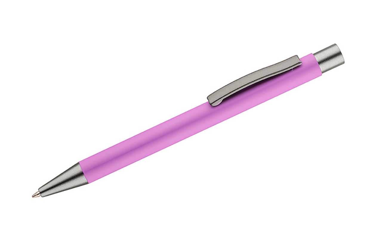 Ballpoint Pen goma Pink, Blue Core