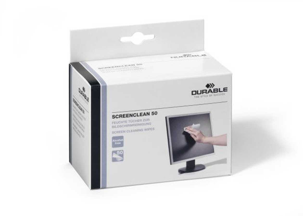 Durable Screen Cleaning Wipes, 50 Pcs Per Pack