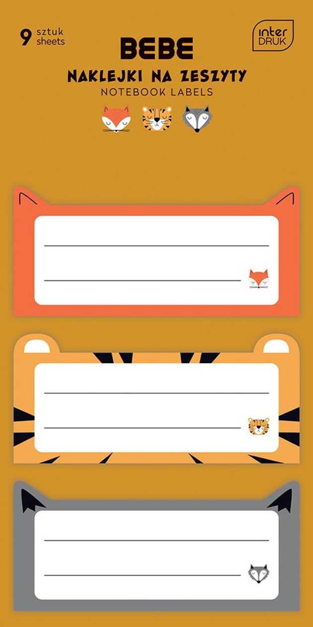 Booklet Bebe Friends B 9 pcs. Interdruk