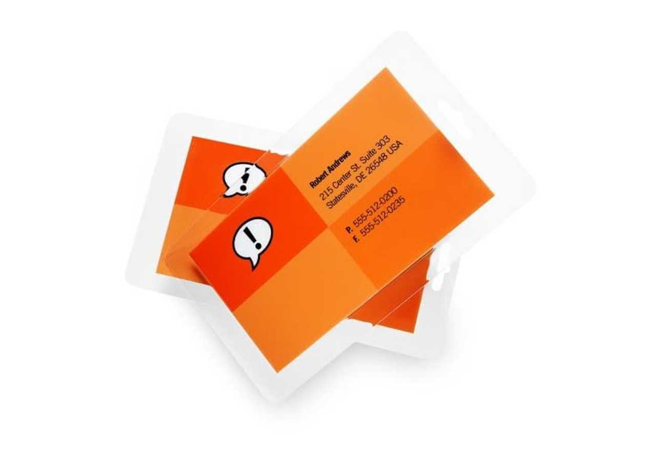 Laminating Film 64X108 mm 125Mic, 100 Films Per Pack, gbc Luggage Tag Pouches gloss