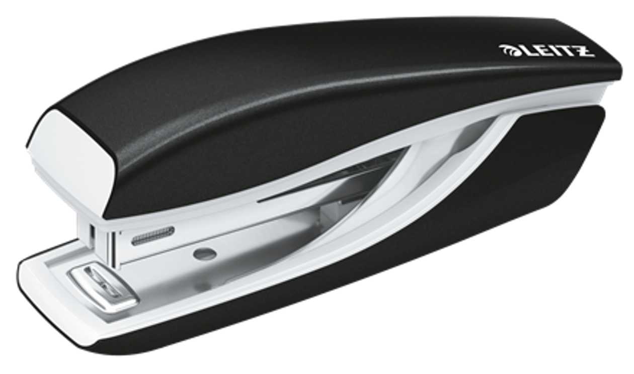 Stapler 10 Sheets Black Leitz Wow Mini Stapler No 10
