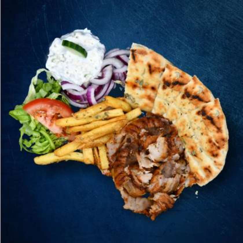 Medium Portion Mixed Gyros