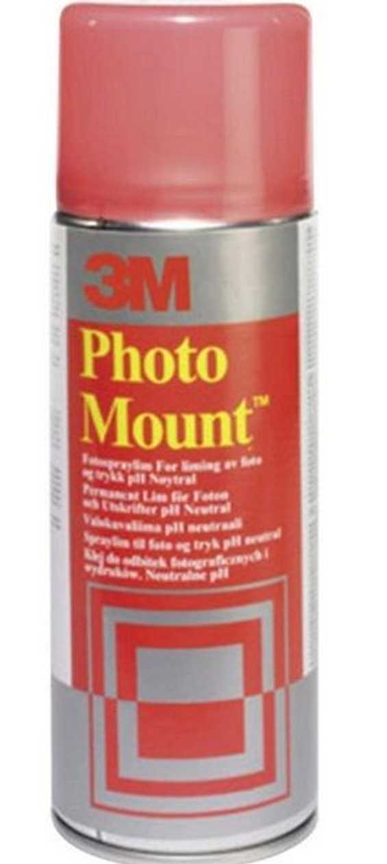 Glue Scotch Photomount, Aerosol, 400 ml