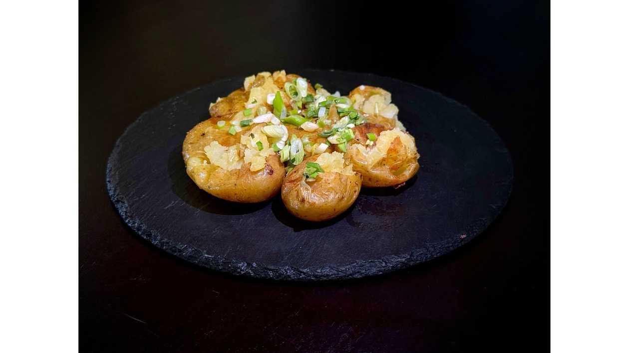 Crushed Fresh Raclette Potatoes