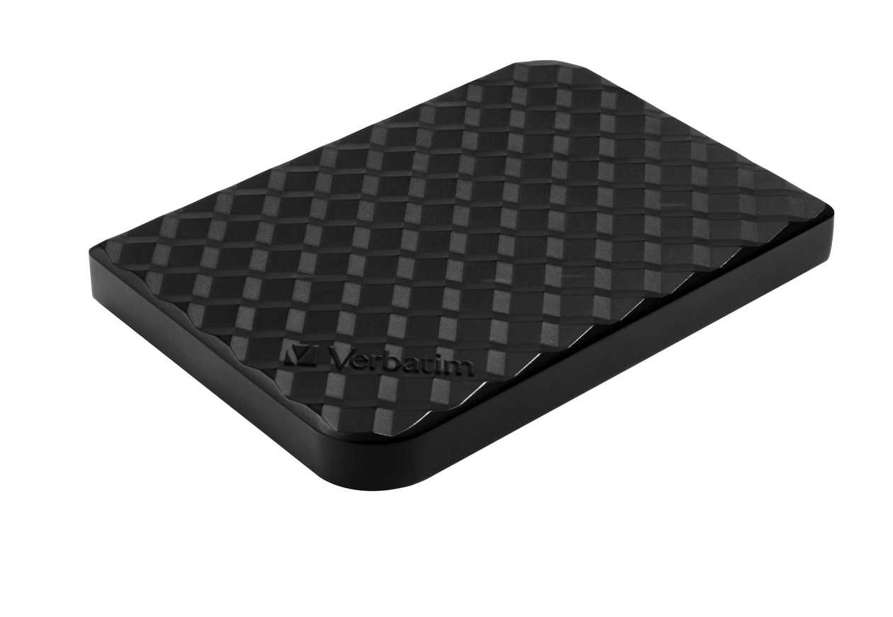 Hard Disk External Hdd Verbatim Store N go gen.2 Portable Hard Drive 1tb Diamond Black USB3.0 2.5`