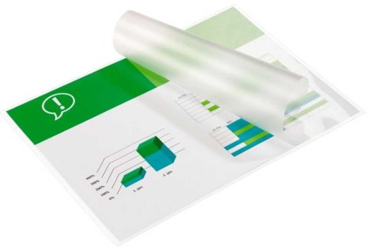 Laminating Film A7 125mic, 100 A7 Films In A Pack (80x111mm), gbc Document Laminating Pouches gloss