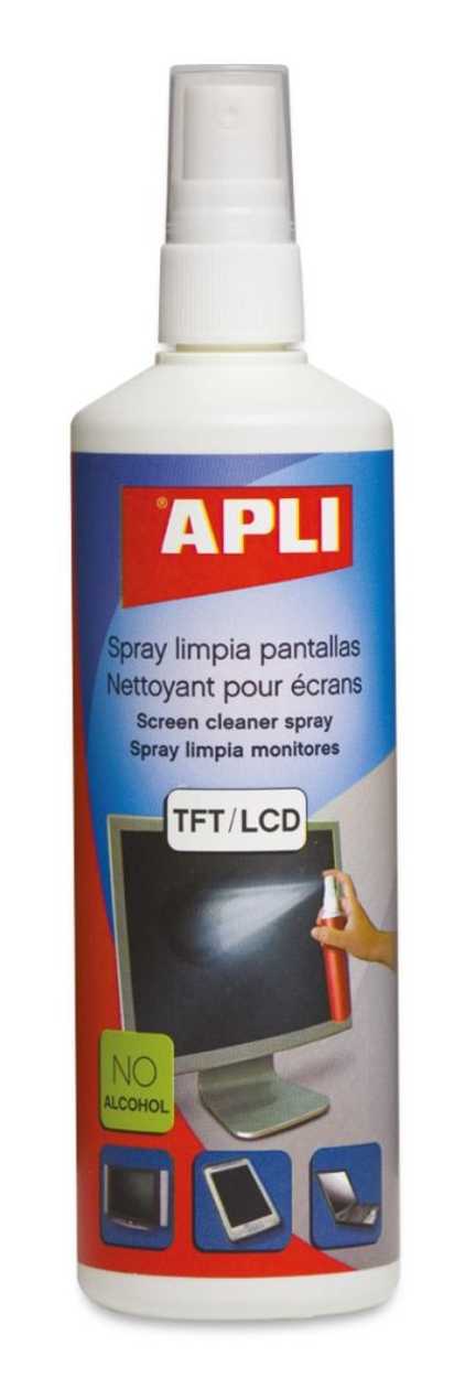 Screen Cleaning Liquid Apli 250 ml For Tft/lcd Screens